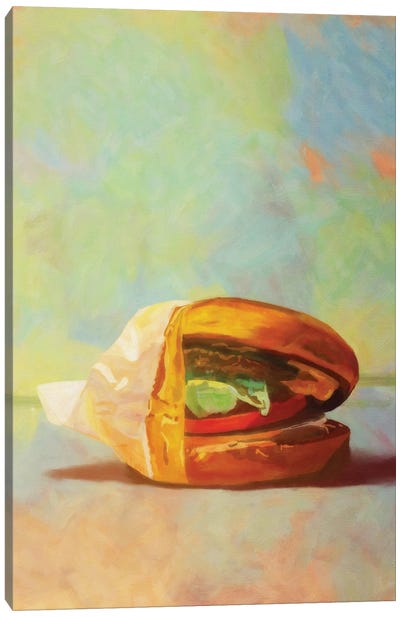 Fast Food Canvas Art Print - American Cuisine Art
