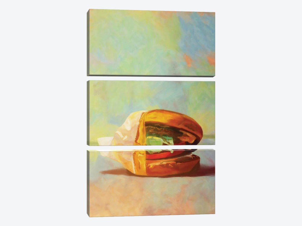 Fast Food by Roberta Murray 3-piece Canvas Wall Art
