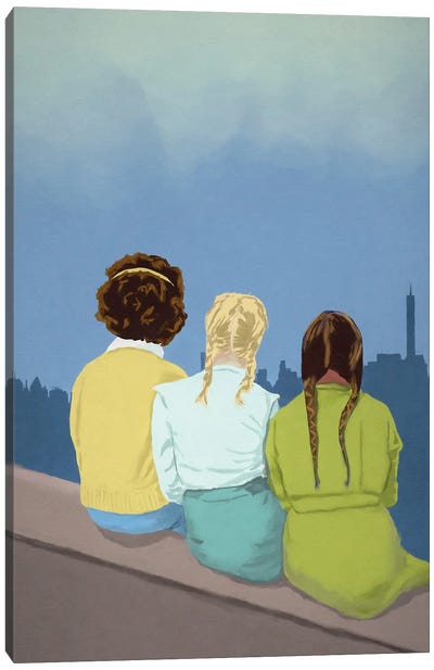 Bronx Trio Canvas Art Print - Roberta Murray