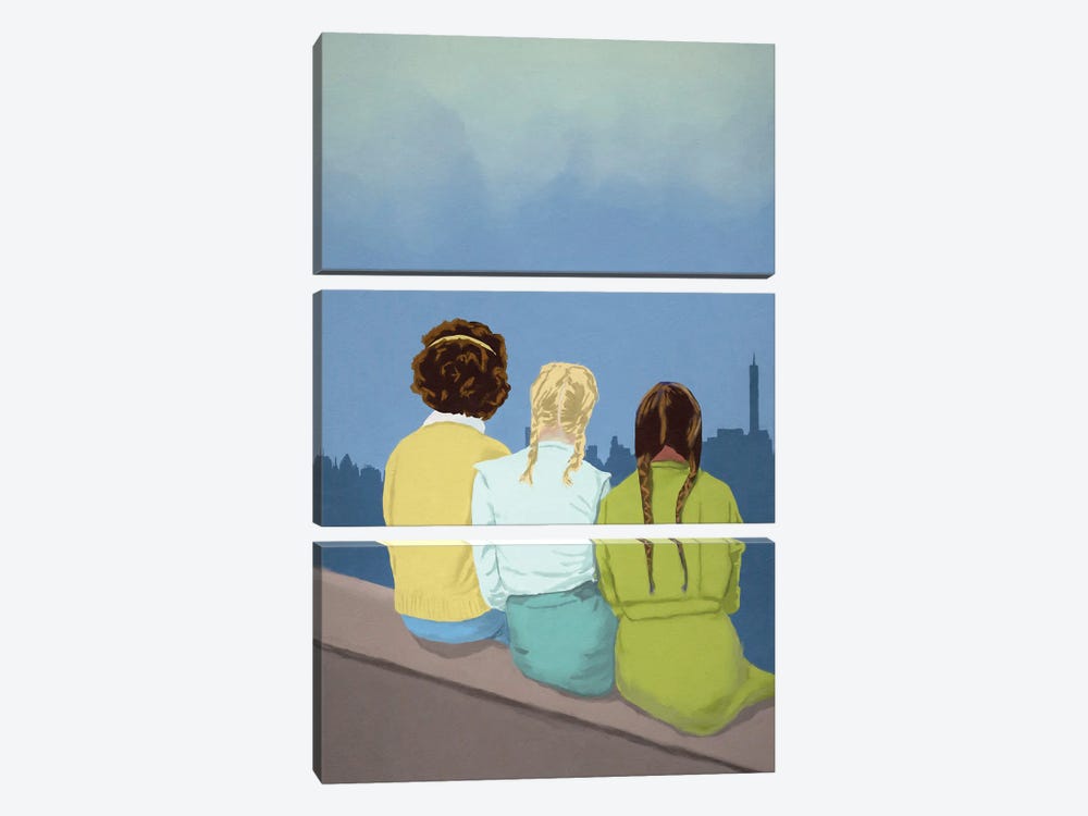 Bronx Trio by Roberta Murray 3-piece Canvas Art