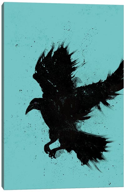 Black Ops Canvas Art Print - Raven Art