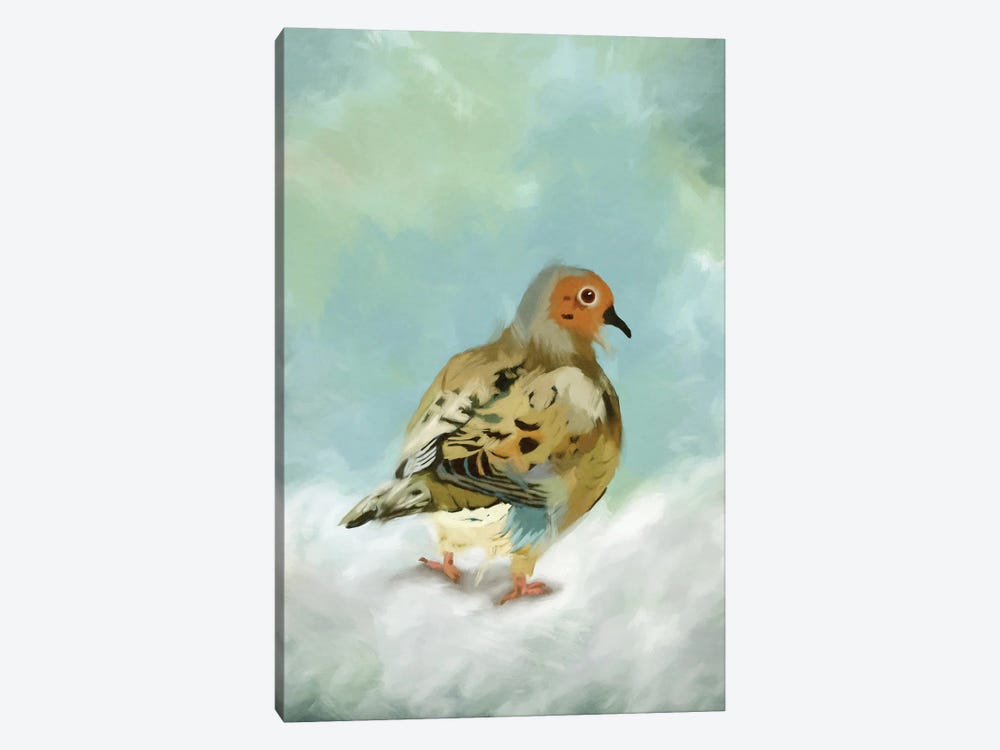 Mourning Dove by Roberta Murray 1-piece Canvas Artwork