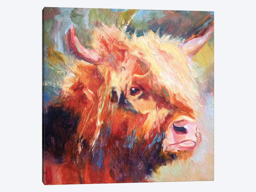 The Comb Over by Roberta Murray 1-piece Canvas Wall Art