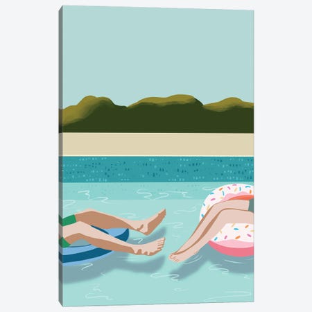 Sea Legs Canvas Print #RMU391} by Roberta Murray Art Print