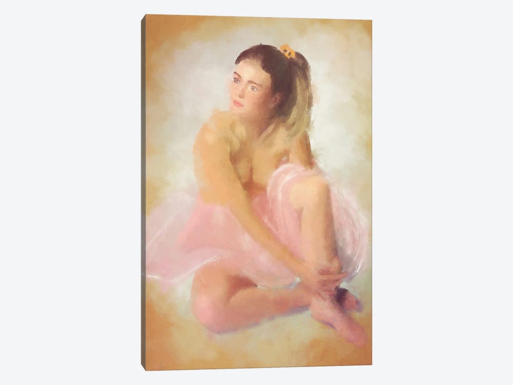 The Ballerina by Roberta Murray 1-piece Canvas Art Print
