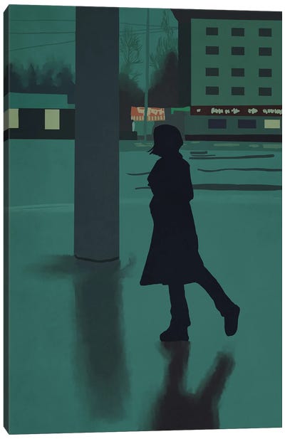 Night Shift Canvas Art Print - Roberta Murray