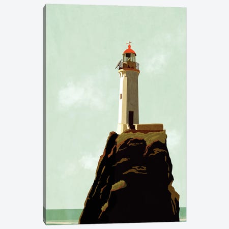 Lighthouse Canvas Print #RMU423} by Roberta Murray Art Print