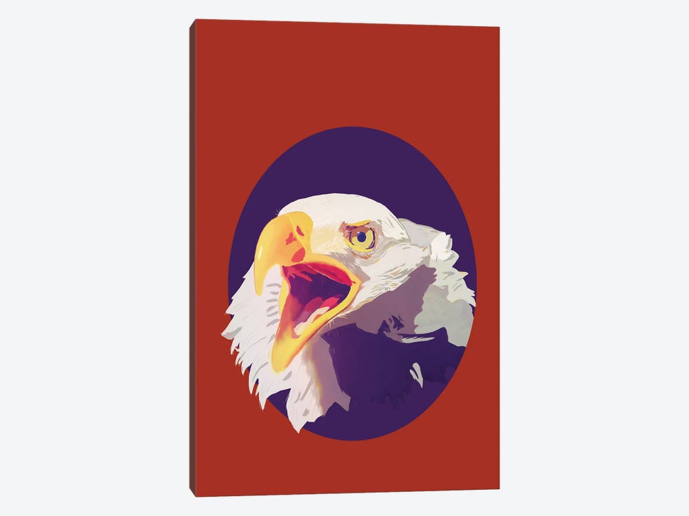 Eagle Scream by Roberta Murray 1-piece Canvas Art Print