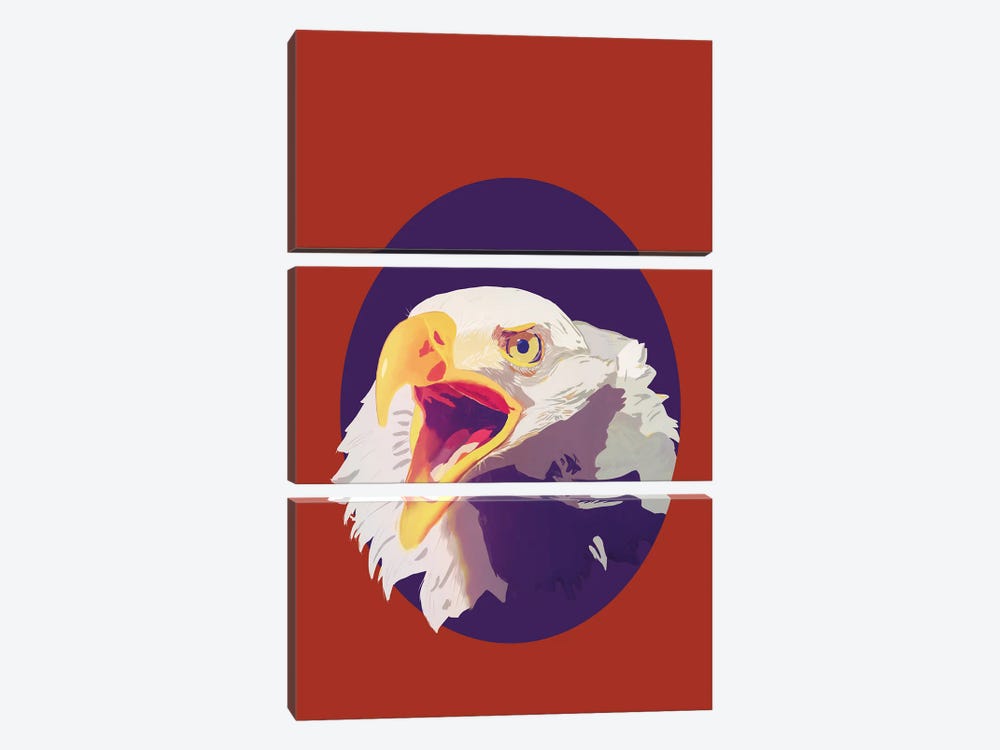 Eagle Scream by Roberta Murray 3-piece Art Print