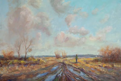 Roberta Murray - Canvas Prints: When Brian Was A Boy by Roberta Murray
