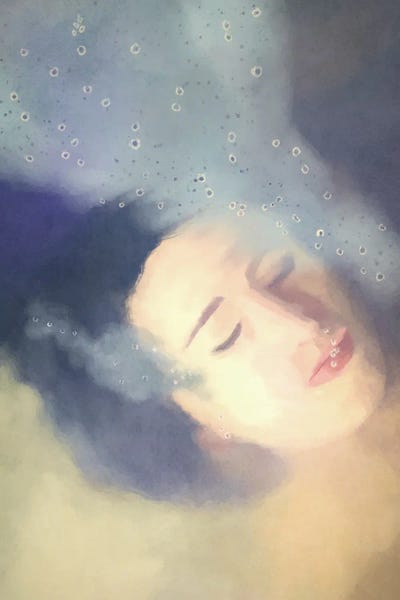 Roberta Murray - Canvas Prints: Death By Drowning by Roberta Murray