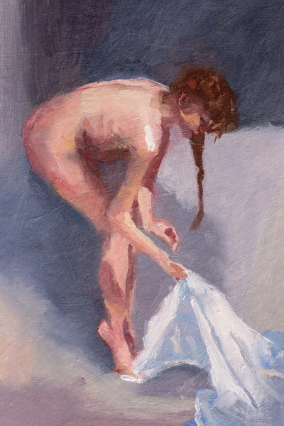 Roberta Murray - Canvas Prints: Fresh Laundry by Roberta Murray