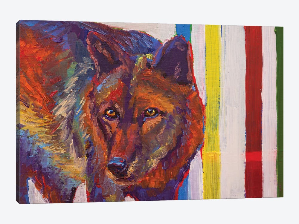 Canadian Stare Down by Roberta Murray 1-piece Art Print