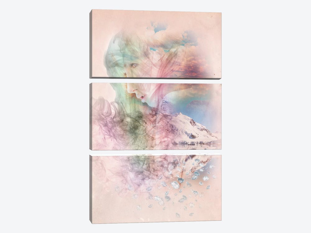 Smoky Quartz 3-piece Canvas Art Print