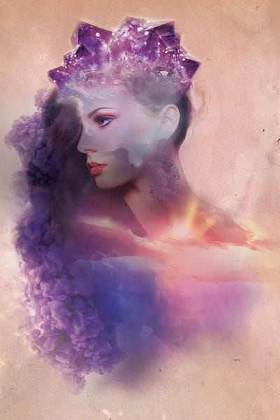 Double Exposure Photography: Violet Rays by 5by5collective