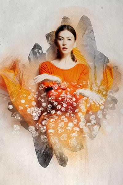 Double Exposure Photography: Ruby Bliss by 5by5collective