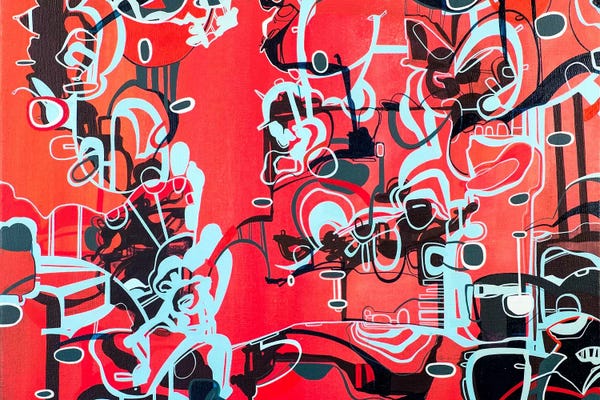 Rebecca Moy: Roam-Red  by Rebecca Moy