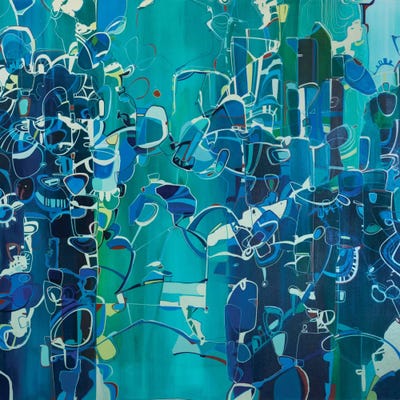 Aquatic by Rebecca Moy canvas print