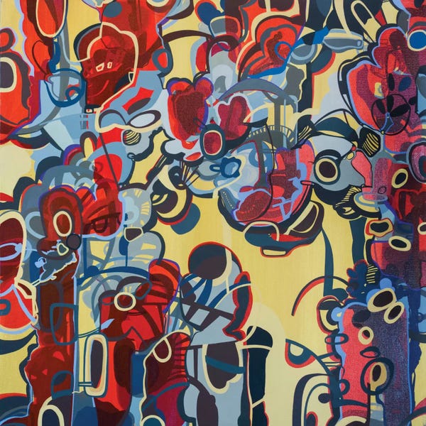 Rebecca Moy: Red & Yellow by Rebecca Moy