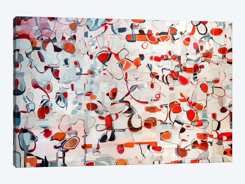 Cherry Blossom II by Rebecca Moy 1-piece Canvas Print