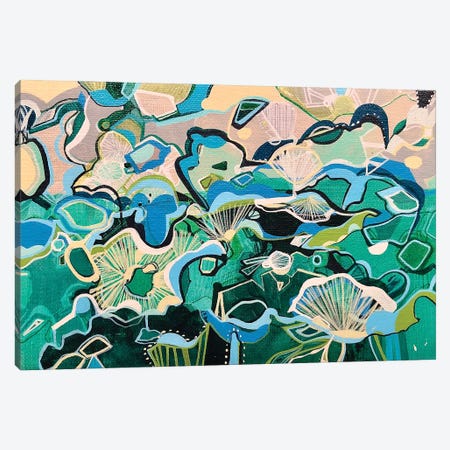 Algae Canvas Print #RMY35} by Rebecca Moy Art Print