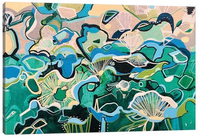 Algae Canvas Art Print - Rebecca Moy