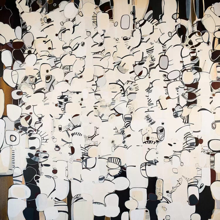 Cotton II by Rebecca Moy canvas print