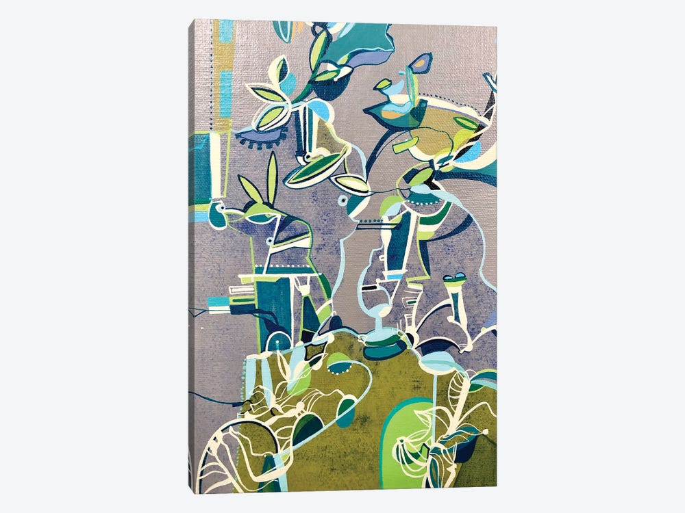 Seaweed by Rebecca Moy 1-piece Canvas Artwork