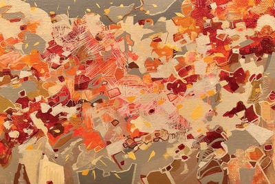 Vanadinite by Rebecca Moy art print