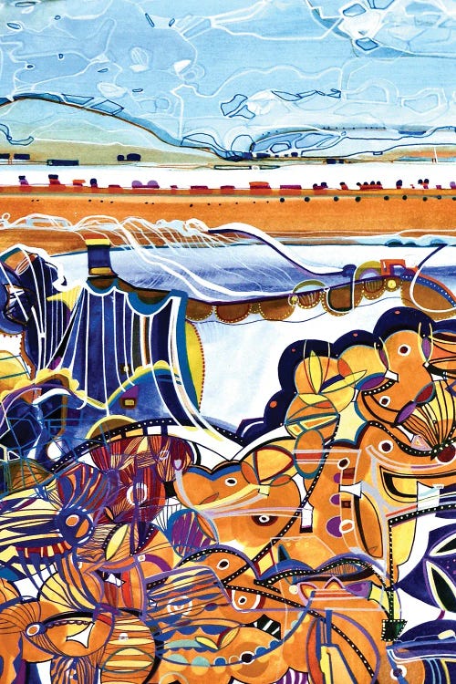 Coastal by Rebecca Moy wall art