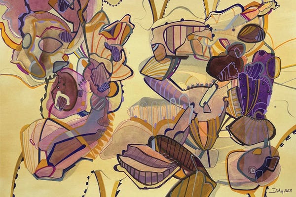 Rebecca Moy: Golden Orchids by Rebecca Moy