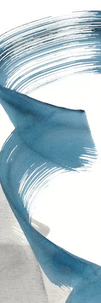 Panoramic Vertical: Breaking Blue III by Renée Stramel