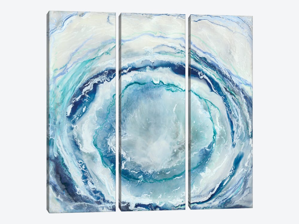 Ocean Eye I by Renée Stramel 3-piece Canvas Print