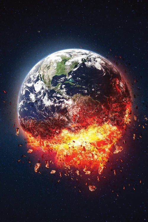 The End Of 2020 by Ruvim Noga wall art