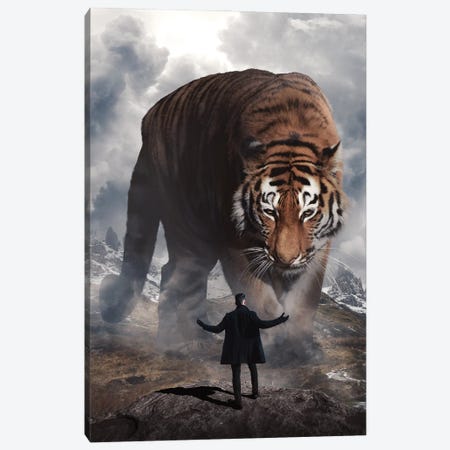 Come At Me Canvas Print #RNG1} by Ruvim Noga Canvas Artwork
