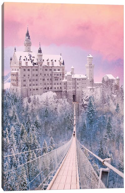Winter Wonderland Canvas Art Print - Virtual Escapism