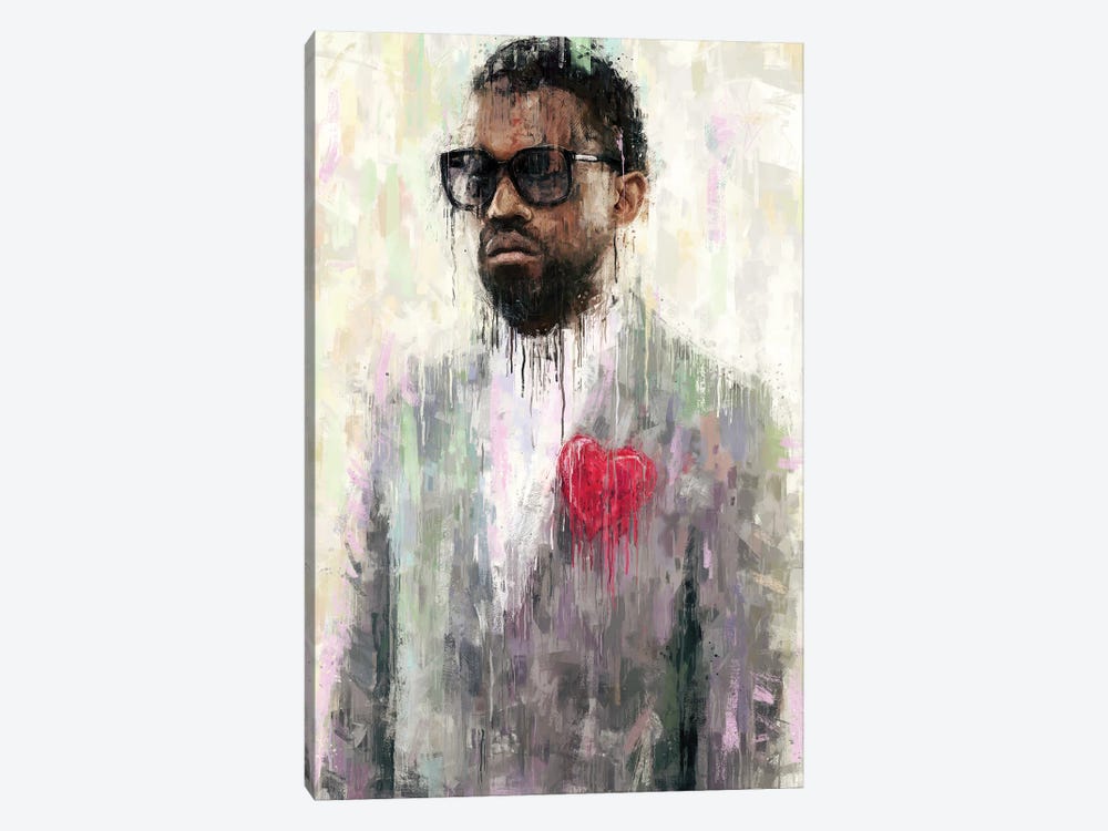 Kanye by Ruvim Noga 1-piece Canvas Artwork