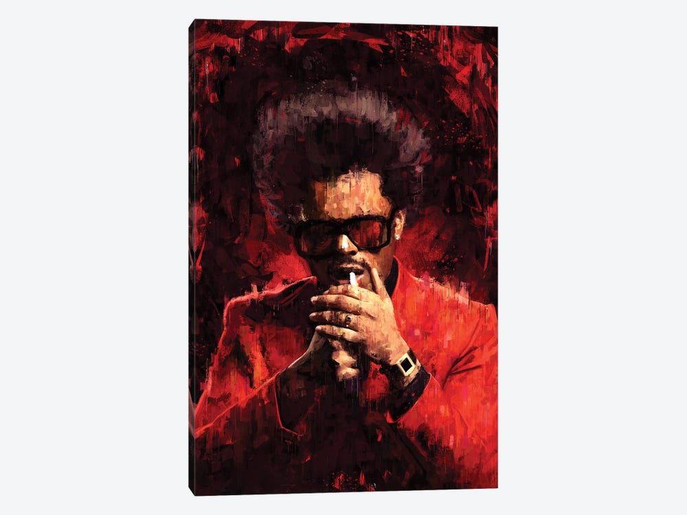 The Weeknd by Ruvim Noga 1-piece Canvas Art Print