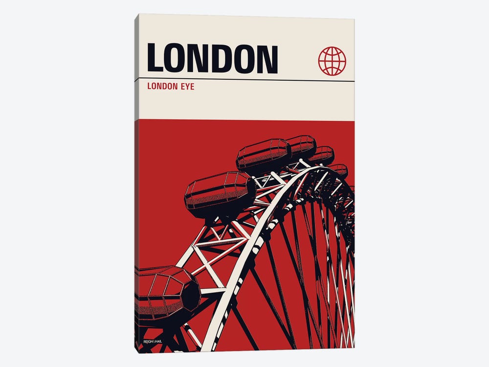London by Reign & Hail 1-piece Art Print