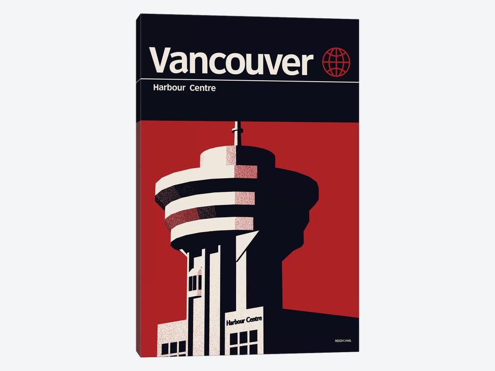 Vancouver by Reign & Hail 1-piece Canvas Wall Art