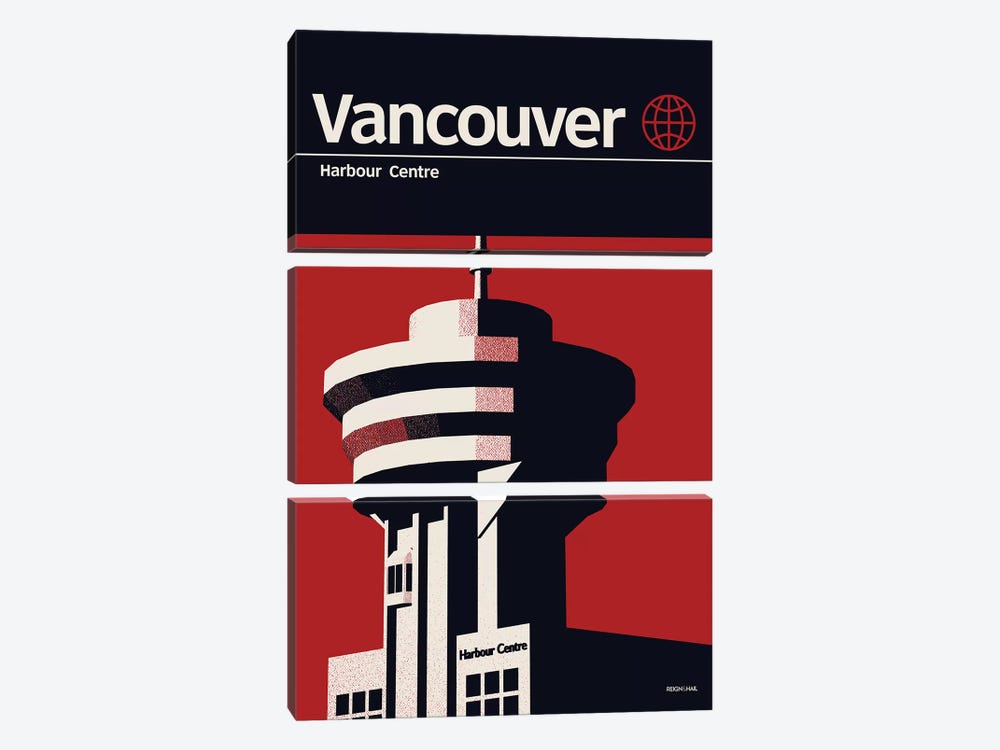Vancouver by Reign & Hail 3-piece Canvas Wall Art