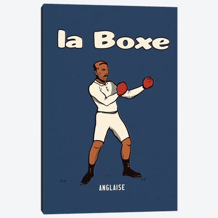 Boxing - Queensberry Rules Canvas Print #RNH49} by Reign & Hail Canvas Artwork