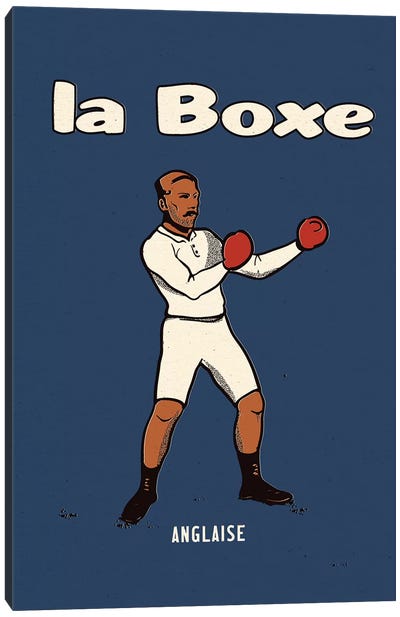 Boxing - Queensberry Rules Canvas Art Print - Retro Redux