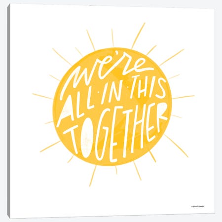 We're All In This Together Canvas Print #RNI125} by Rachel Nieman Canvas Art