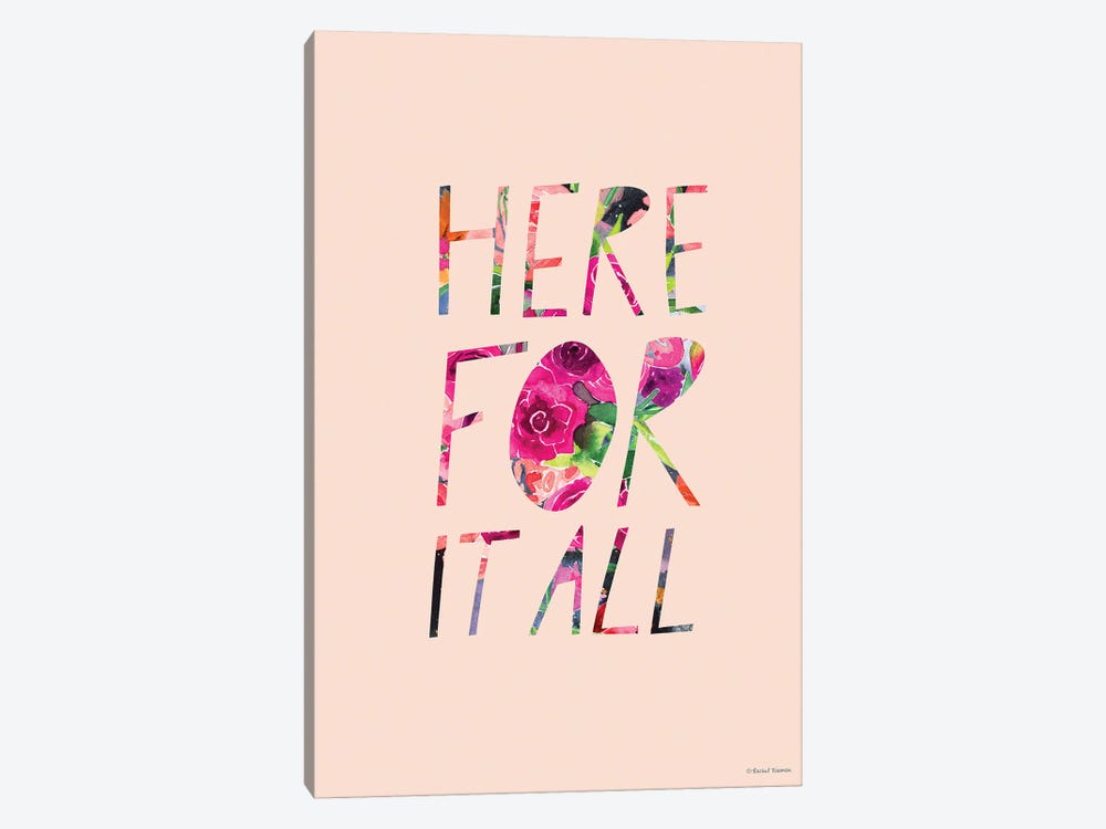 Here For It All II by Rachel Nieman 1-piece Canvas Art Print