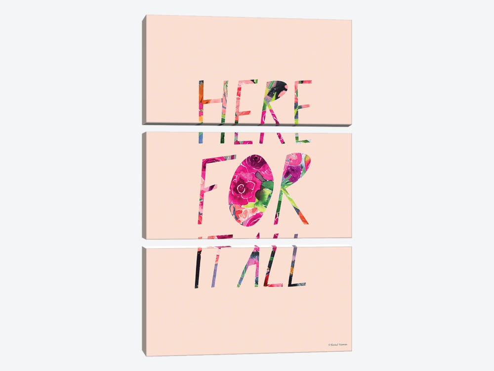 Here For It All II by Rachel Nieman 3-piece Art Print