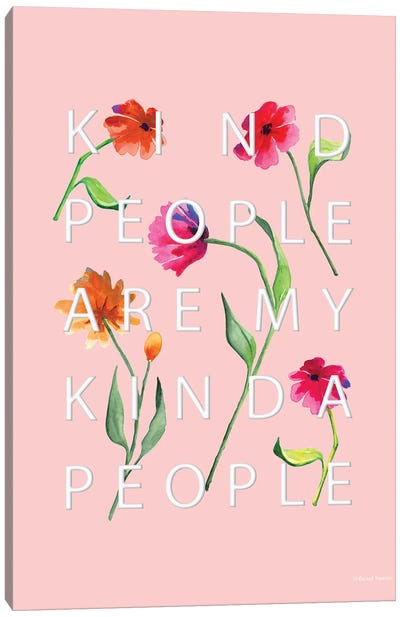 Kind People Canvas Art Print - Kindness Art