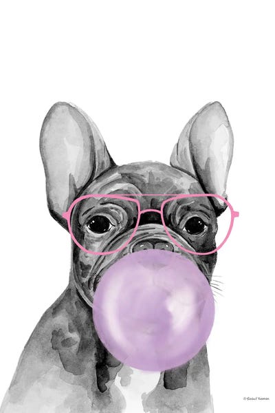 Kids Character Art: Bubble Gum Puppy by Rachel Nieman