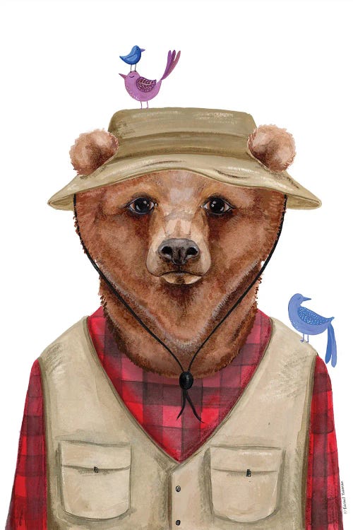 Camping Bear