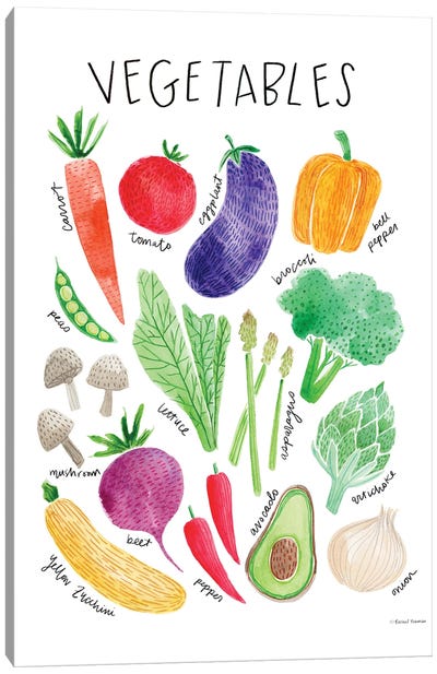 Vegetables Canvas Art Print